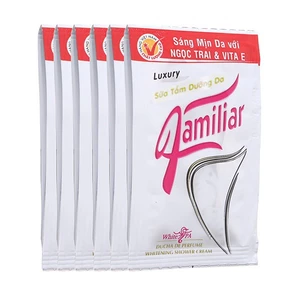 48 Gói Sữa tắm Ngựa Familiar dưỡng trắng da 10 gói 5ml*48