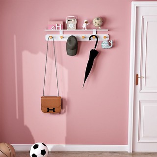 MANDY HOME  Móc Treo Quần Áo Gắn Tường Không Cần Khoan Tiện Dụng Cho Gia Đình