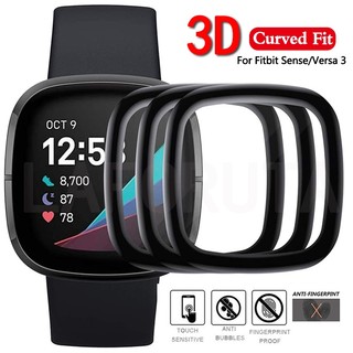 Phim Dán Bảo Vệ Toàn Màn Hình Viền Cong Chuyên Dụng Cho Fitbit Versa 2 3 4 4 Sense 2