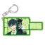 HT3 Khóa Xanh Móc Khóa Anime Móc Khóa Acrylic Dễ Thương Túi Mặt Dây Chuyền Hoạt Hình Isagi Yoichi ITOSHIRIN Móc Chìa Khóa Quà Tặng TH3