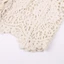 Woke Nữ Phong Cách Pháp Tay Ngắn Ren Shrug Rỗng Ra Móc Đan Bolero Cardigan Cổ Chữ V Nút Xuống Sheer Crop fo