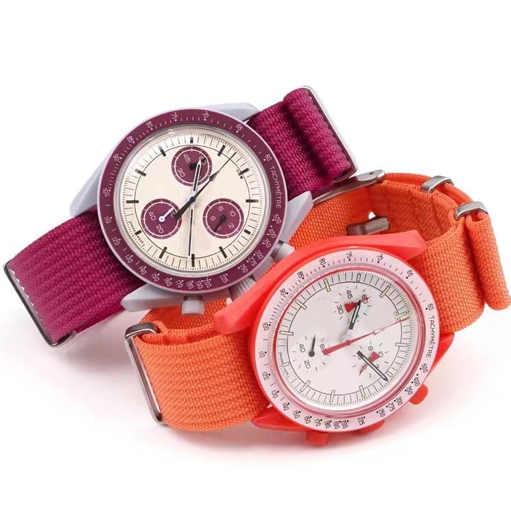 20mm NATO Nylon Dây Đeo Đồng Hồ Cho Mặt Trăng Dây Đeo Đồng Hồ Vải Dây Đeo Đồng Hồ Một Mảnh Vòng Tay Sao Thủy Sao Thổ Sao Mộc Cho Nam Nữ Dây Đeo Tay Thể Thao
