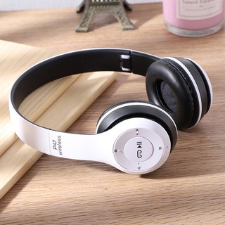 Tai Nghe Bluetooth Không Dây Gấp Được P47 [deerlu01]