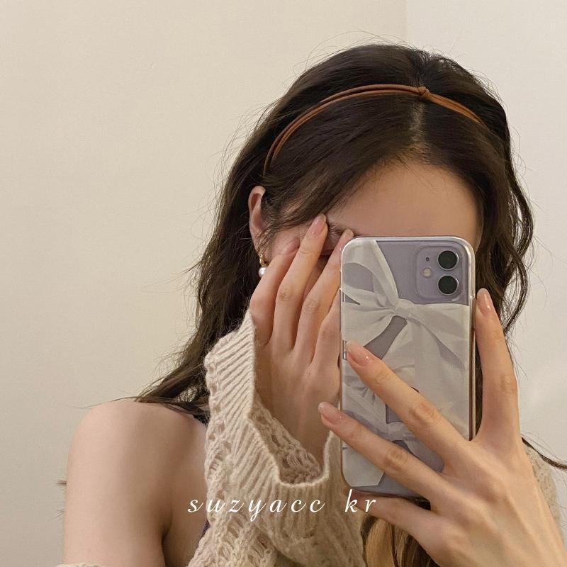 Băng Đô Da Thời Trang Hàn Quốc Dành Cho Nữ