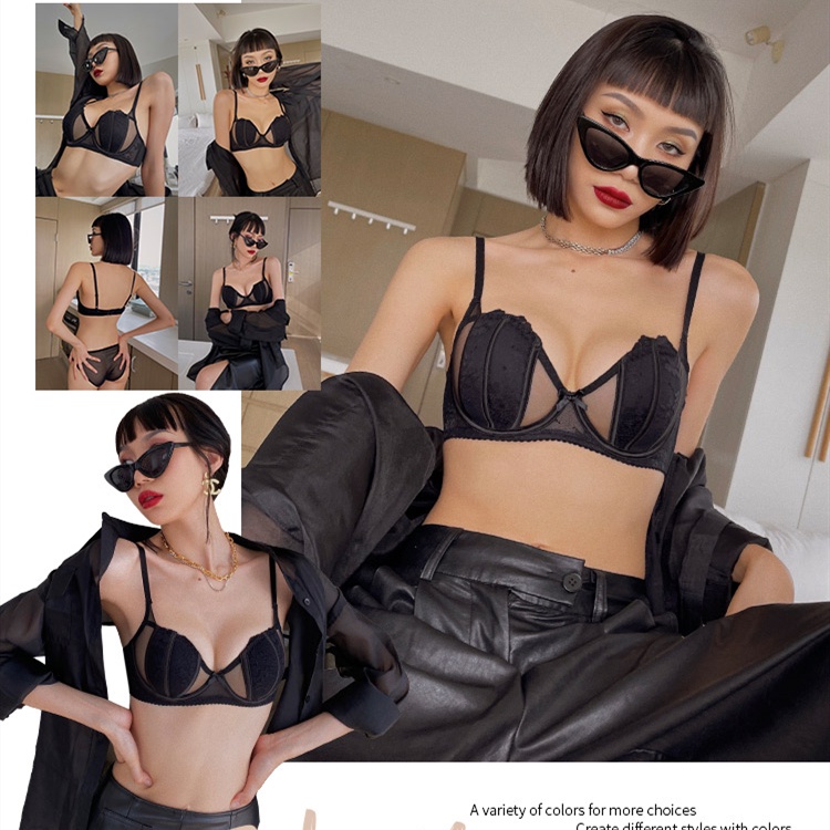 Áo Ngực Có Gọng Thép Mềm Mại Chống Chảy Xệ Size 32-38AB Thời Trang Quyến Rũ Cho Nữ