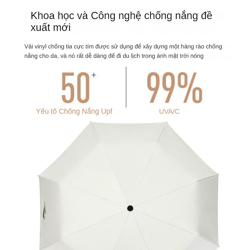 Ô gấp tự động Cc Chống tia cực tím Kích thước lớn Cung cấp bảo vệ tuyệt vời Chống gió Hiệu suất chống nước
