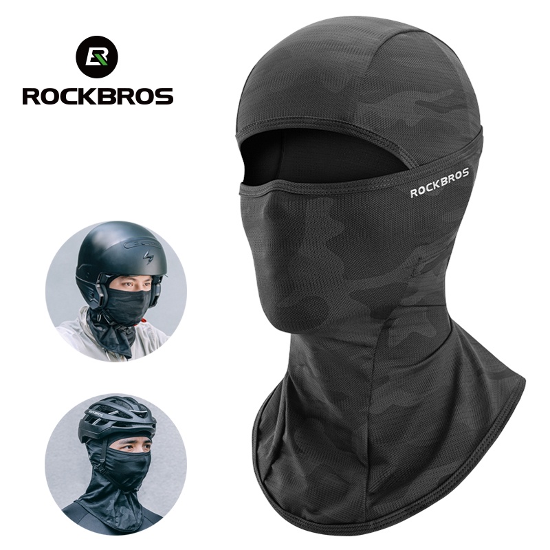 Rockbros Ice Silk Mặt nạ chống nắng toàn mặt thoáng khí cho xe máy và xe đạp