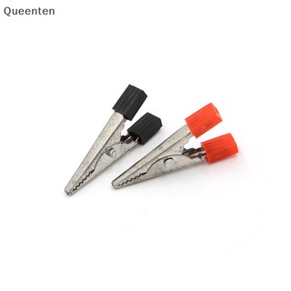 Set 10 Đầu Kẹp Cá Sấu 32mm Màu Đỏ + Đen
