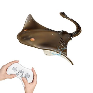 DE 2 4Gz RCBoat Đồ chơi dưới nước MantaRays Đồ chơi cá điện chống nước cho trẻ em Bể bơi Mô hình hồ cá cho người lớn