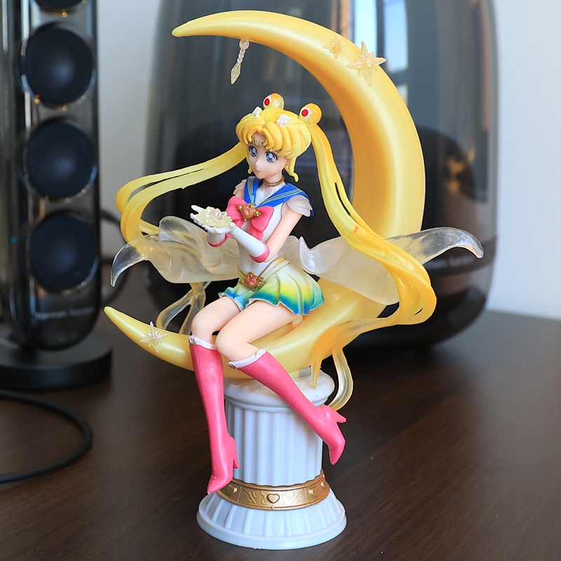 20cm Anime Tsukino Usagi Pvc Sailor Moon Moon Hare Sailor Moon Zero ...