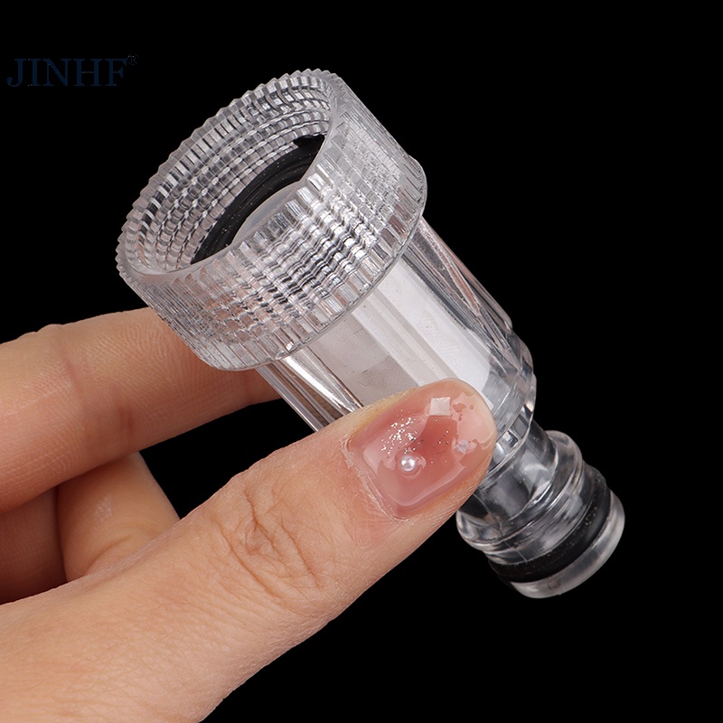 Jinhf 1pc3 / 4 "đầu nối nhanh nước trong vườn máy rửa xe máy bơm lọc đa năng nóng