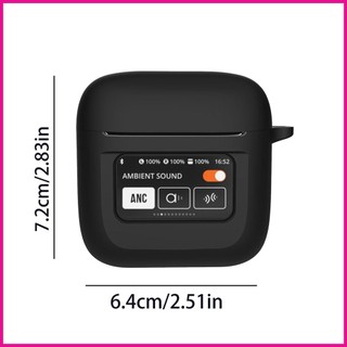Vỏ Bảo Vệ Hộp Sạc Tai Nghe JBL TOUR PRO 2 Bằng Silicon Chống Sốc Chống Trượt Màu Trơn