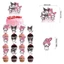 ST2 Sanrio My Melody Theme trẻ em trang trí tiệc sinh nhật biểu ngữ bánh topper bóng bay bộ cung cấp TS2