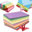 GREAT 100 Chiếc Hai Mặt Origami Màu Đa Năng Trẻ Em Handmade Thủ Công Và Giấy In