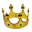 CORALTIDE Vương miện nam Halloween King Trang phục Phụ kiện Trang sức Vương miện công chúa