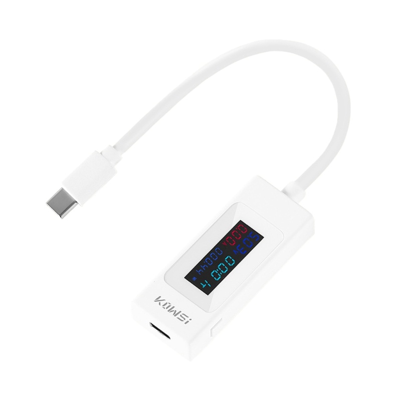 Máy đo dòng điện áp ZYARUKO Công suất USB Đồng hồ đo Ampe kế thời gian làm việc Công suất Vôn kế