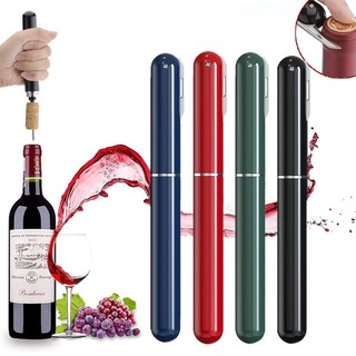 [Giao hàng nhanh] HAVENLYCO Wine Corkscrew Dụng cụ nhà bếp Máy bơm áp suất không khí an toàn có máy cắt lá Dụng cụ mở nắp chai bằng thép không gỉ