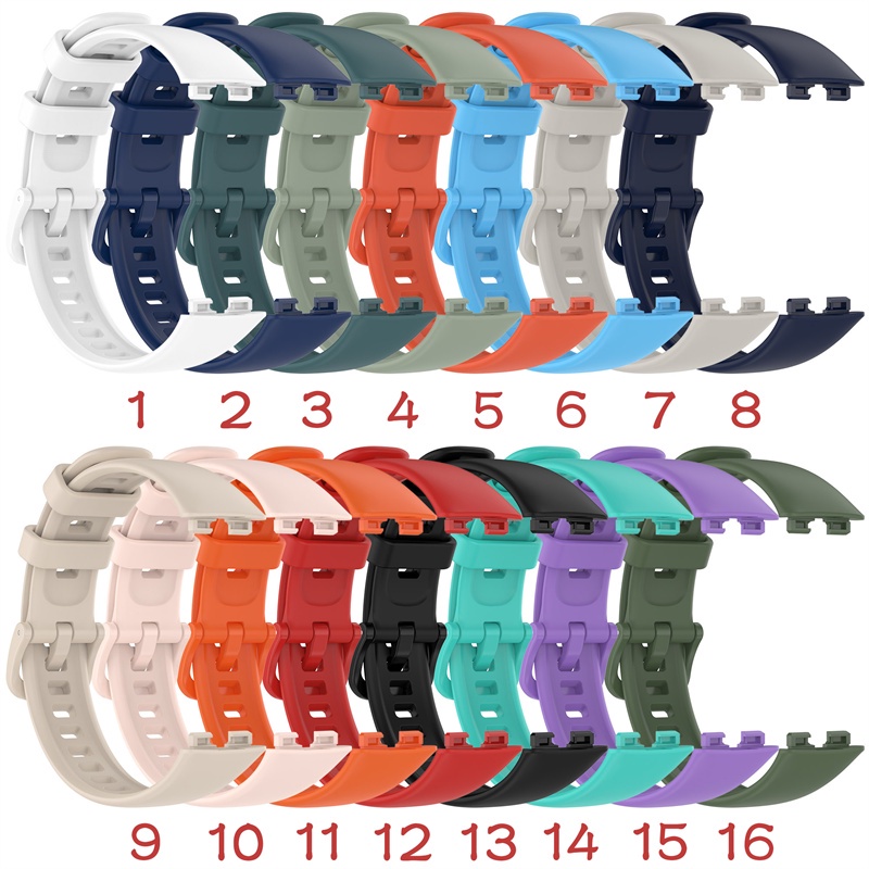 Ốp silicone thay thế cho đồng hồ HUAWEI Band 8/9/10