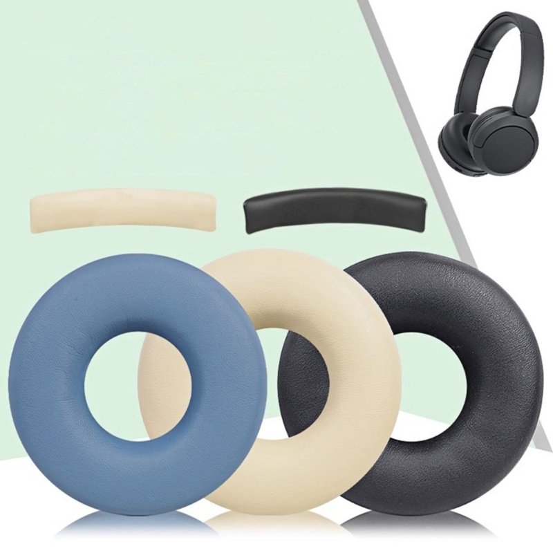 Tai nghe ngôi sao Miếng đệm tai Băng đô cho tai nghe WH-CH520 Earpads Tay áo Headbeams