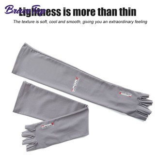 1 Cặp Vớ Bảo Vệ Ngón Tay Chống Nắng / Nước Bằng Lụa Lạnh UPF50 + Thông Dụng Cho Nam Và Nữ