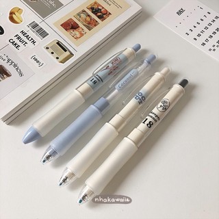 Bút gel bấm cao cấp TIA mực đen, ngòi kim 0.5mm