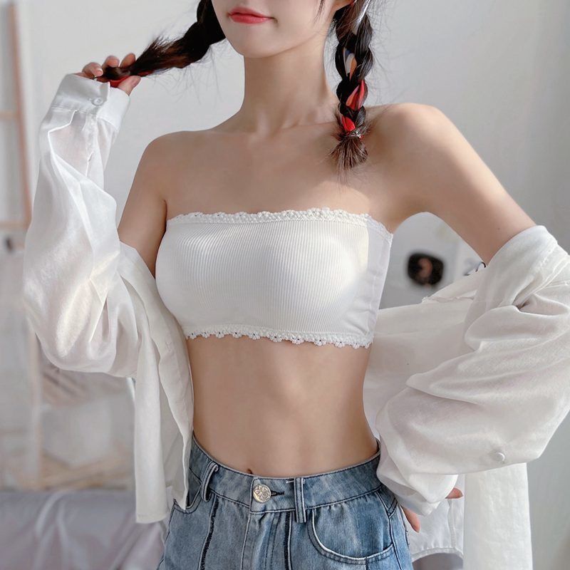 Áo Ngực Ống Không Dây Chống Trượt Cho Nữ Sinh