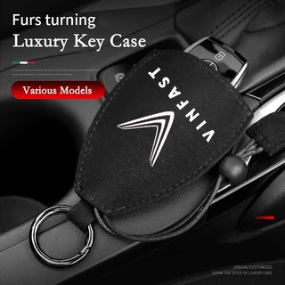 Vỏ Da Lộn Bảo Vệ Chìa Khóa Xe Hơi Vinfast Lux A Fadel President SA VF E34