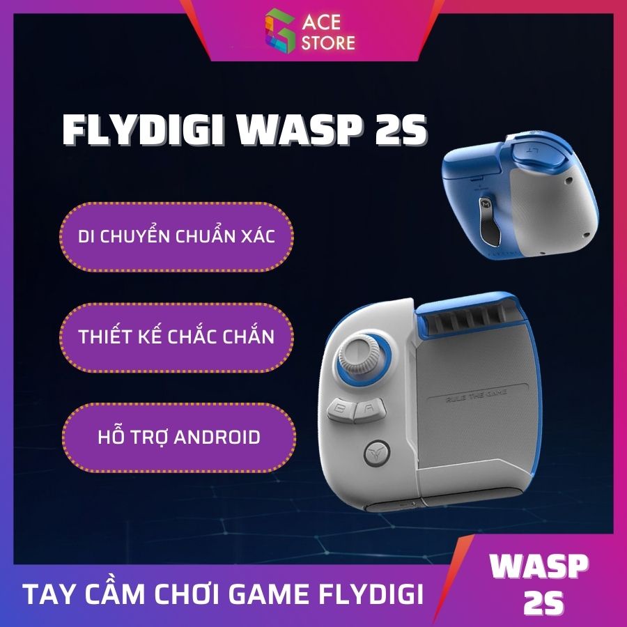 Tay cầm chơi game Flydigi Wasp 2S