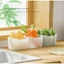 Thùng sắp xếp tủ lạnh, Hộp lưu trữ thực phẩm xếp chồng trong suốt, Hộp đựng di động bằng nhựa giữ tươi cho bếp