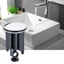 Ổ cắm bật lên bồn rửa SHUPUN, Phụ kiện phòng tắm Phích cắm chậu rửa 40mm, Vỏ đồng thực tế Con dấu cao su Phong cách Châu Âu Vỏ lọc cho nút chặn thoát nước giỏ