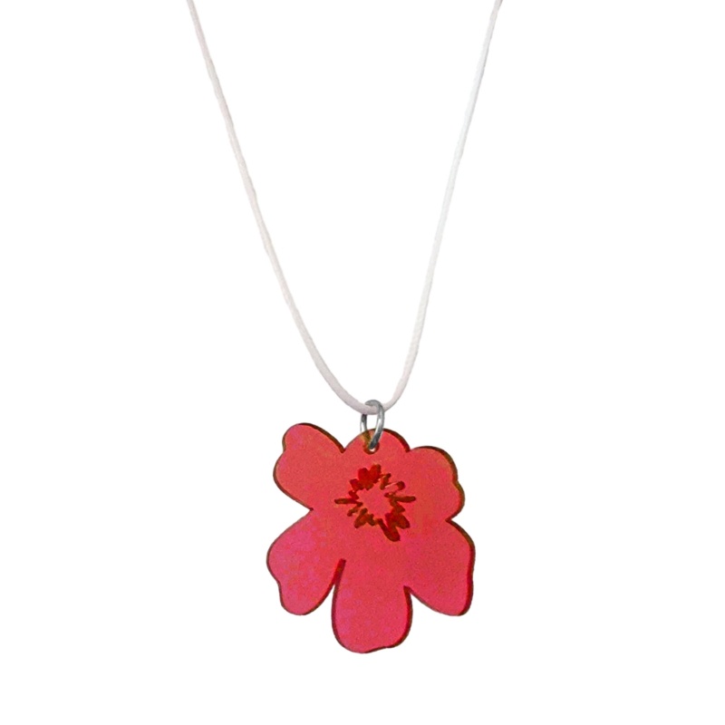 Coo ngọt ngào không thường xuyên hoa mặt dây chuyền vòng cổ trang sức bên tuyên bố thời trang choker thời trang dây đơn giản vòng cổ