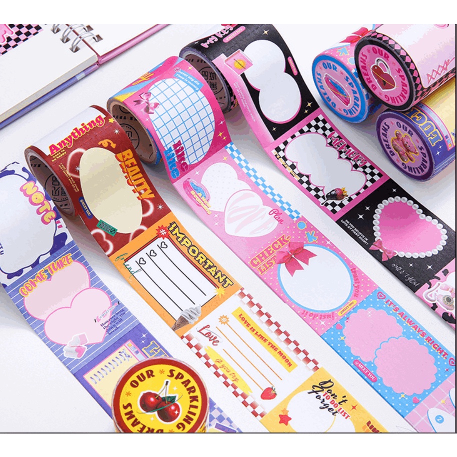 Note dạng cuộn Our sparkling dreams (4cm)