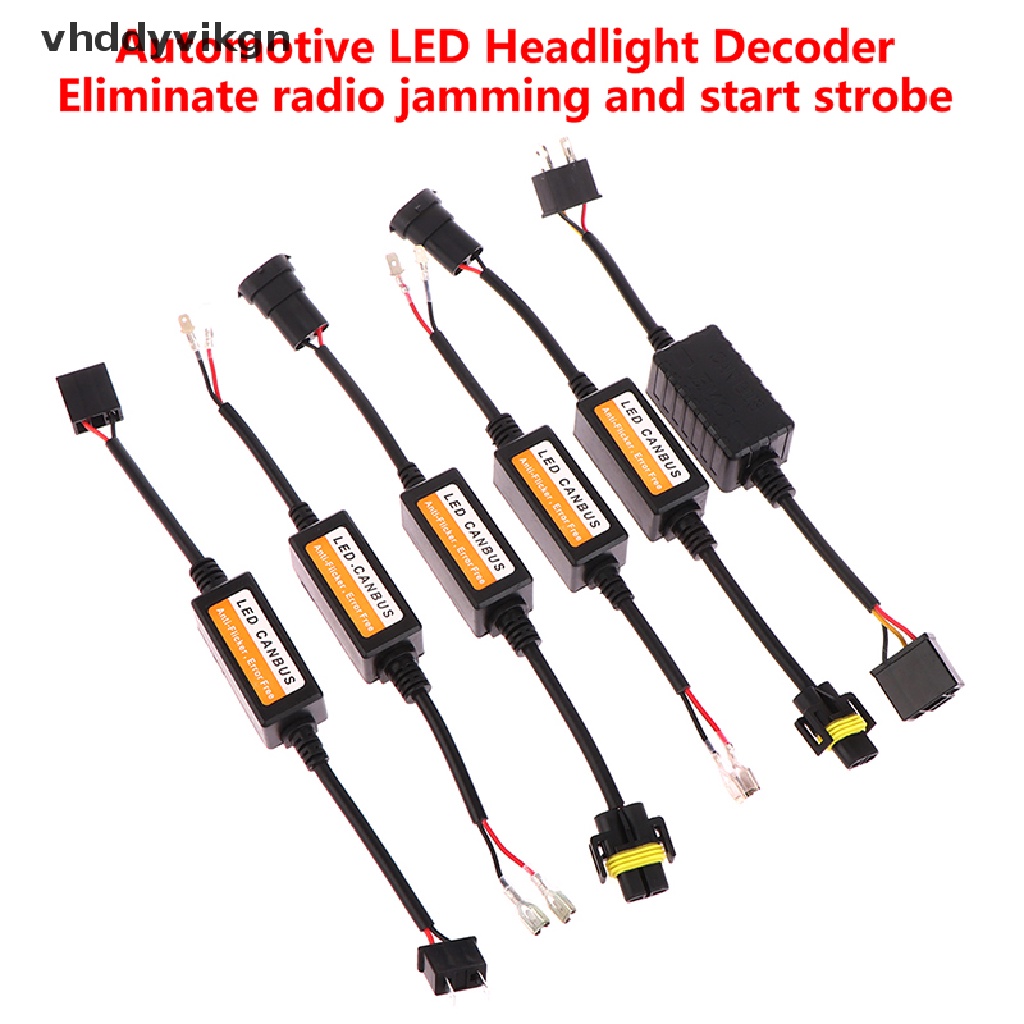 Bộ giải mã đèn pha LED Canbus H1 H3 H4 H7 H9 H11 cho ô tô