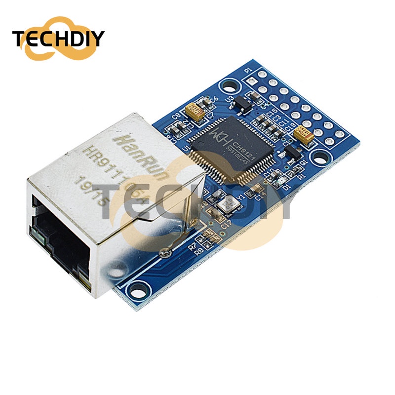 Mô Đun Điều Khiển CH9121 UART Port Sang Ethernet TTL STM32 TCP / IP 51 ...