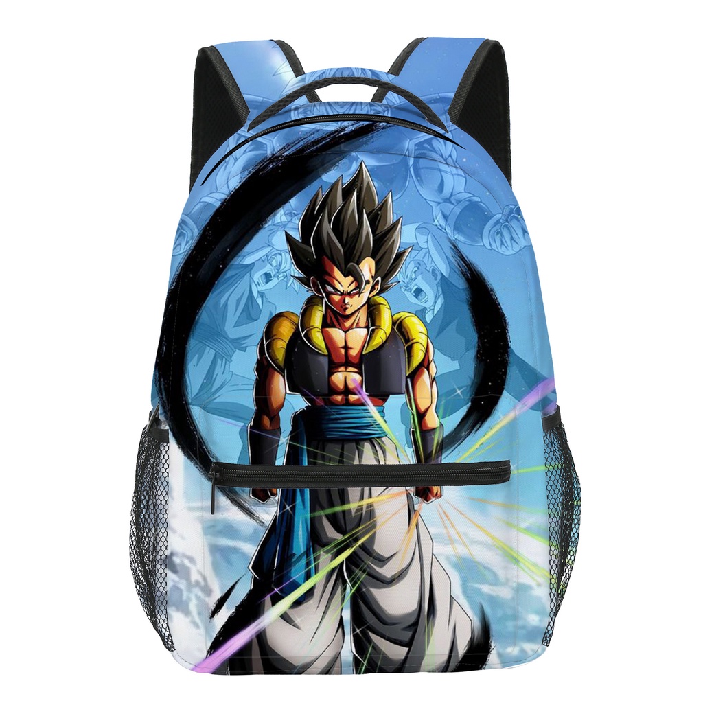 Ba Lô Đi Học Họa Tiết Hoạt Hình Dragon Ball Super Goku Cho Bé