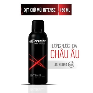 Xịt Ngăn Mùi Xmen For Boss Intense  - Mùi hương trầm đầy nội lực 150ml
