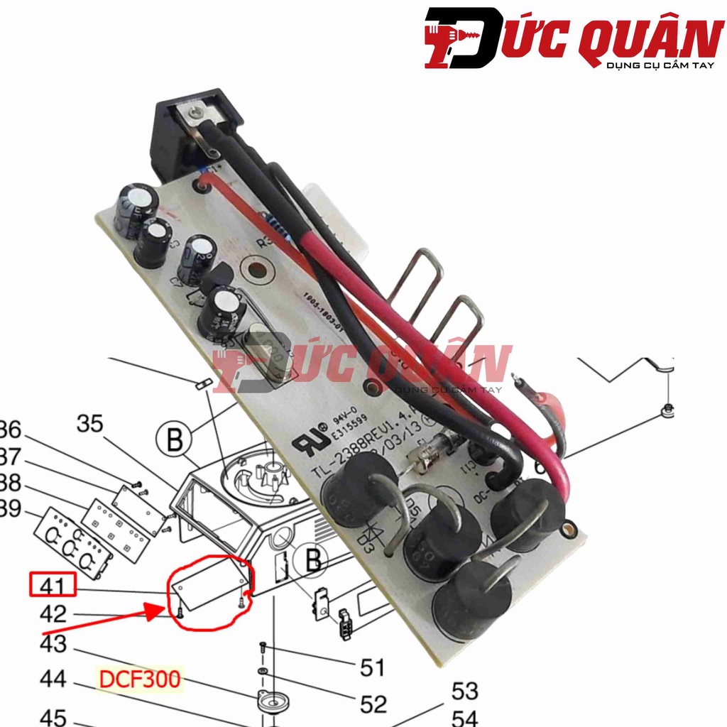 Bo mạch quạt Makita DCF300/ DF300 | Shopee Việt Nam