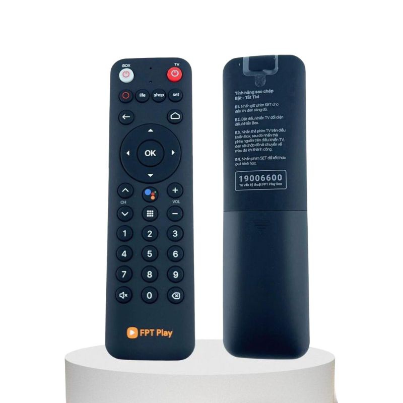 Điều khiển Remote FPT Play Box - FX6 - Đầu thu truyền hình. CHÍNH HÃNG ...