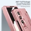 Mạ Chân Đế Bản Lề Dành Cho Samsung Galaxy Z Fold 6 Từ Tính Bảo Vệ Toàn Diện Camera Chống Sốc Giáp Bao Z Gấp 5