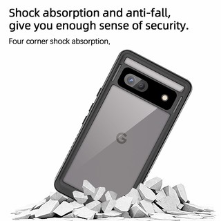 5M ốp lưng chống nước Cho Google Pixel 7A 6A A4 7 6 Pro