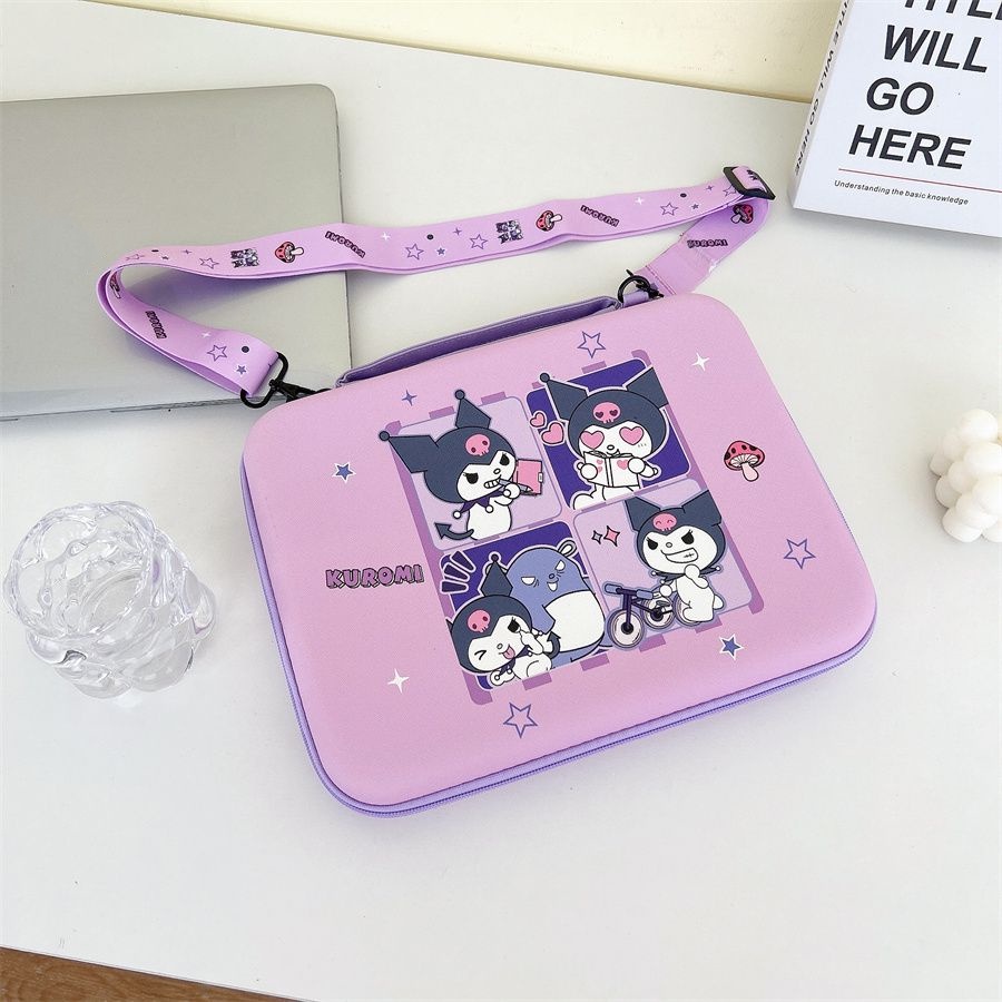Túi Đựng Máy Tính Bảng In Hình Kuromi Patrick Star 9-13 Inch Dễ Thương Cho iPad 9th / 10.5 "11" iPad Pro / 10.5 "