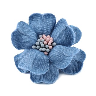 Zuoo add a touch of bohemian charm Với 5 Bông Hoa Vải denim Làm Phụ Kiện Quần Áo Và Dự Án diy