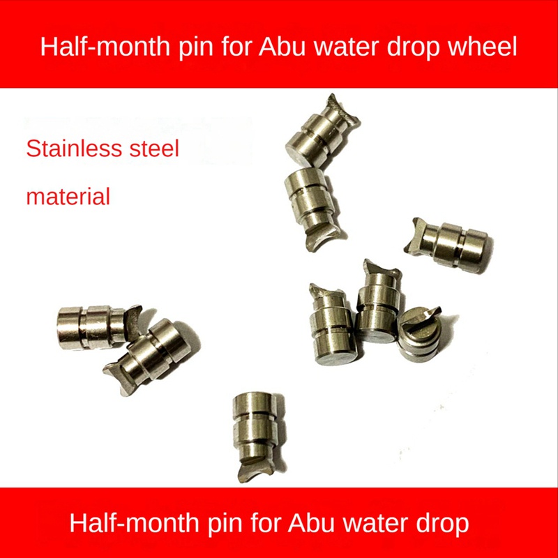 Bánh xe câu cá bán nguyệt bằng kim loại Nửa mặt trăng Thích hợp cho bánh xe thả nước Abu BMAX SMAX PMAX Revo