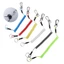 Dây đàn hồi mùa xuân DARON dành cho người già cho trẻ em Kim loại di động Carabiner Dây chìa khóa ngoài trời Dây treo thắt lưng Móc khóa xoắn ốc Dây câu cá Dây móc khóa Dây an toàn