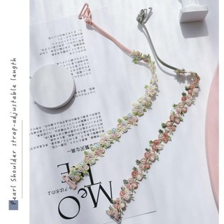 Dây đeo vai và áo ngực hoa từ polyester mềm mại, có thể điều chỉnh, chống trượt - Perfect cho váy dự tiệc cưới