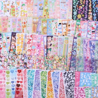 MEOWU Set 8 Sticker Phong Cách Dễ Thương Trang Trí Đồ Dùng Học Tập Vật Dụng Cá Nhân