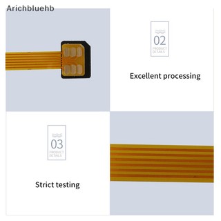 <arichbluehb> Bộ chuyển đổi thẻ sim nano 4ff cáp mở rộng fpc sang nano 4ff micro 3ff tiêu chuẩn 2ff sim usim đường dây chuyển đổi bộ chuyển đổi thẻ đang giảm giá