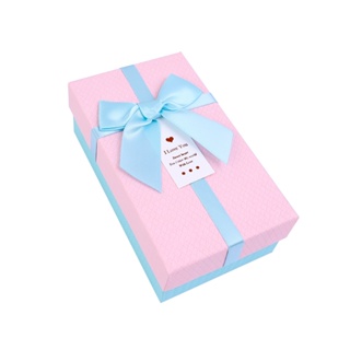 Paper Gift Box For Perfume / Lipstick Rectangle Simple Fashion Bow ...