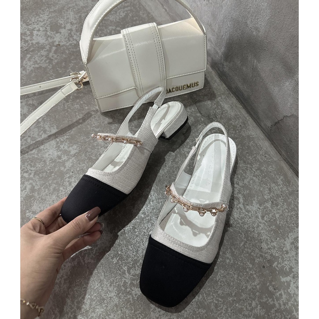 Sục búp bê C.N.K đế bệt gót 2cm | Shopee Việt Nam