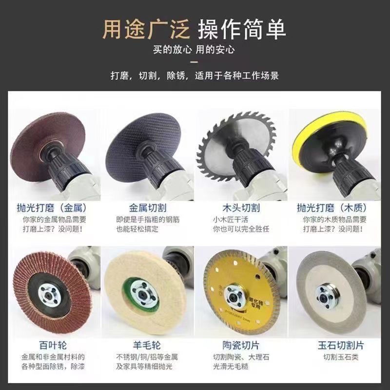 Bộ Mũi Khoan Chuyển Đổi Đĩa Cắt 10mm Chuyên Dụng Cho Chế Biến Gỗ